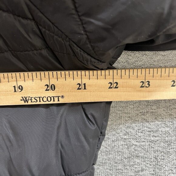 JACK & JONES Originals Mens Hooded Padded Jacket Size Large Black - Picture 11 of 15